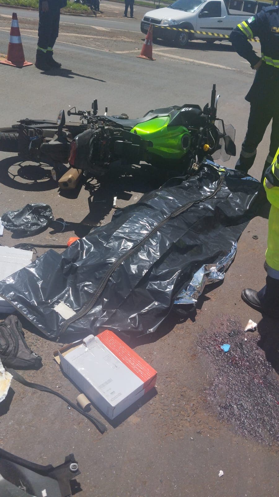 Grave acidente na BR-369 em Andirá deixa motociclista morto