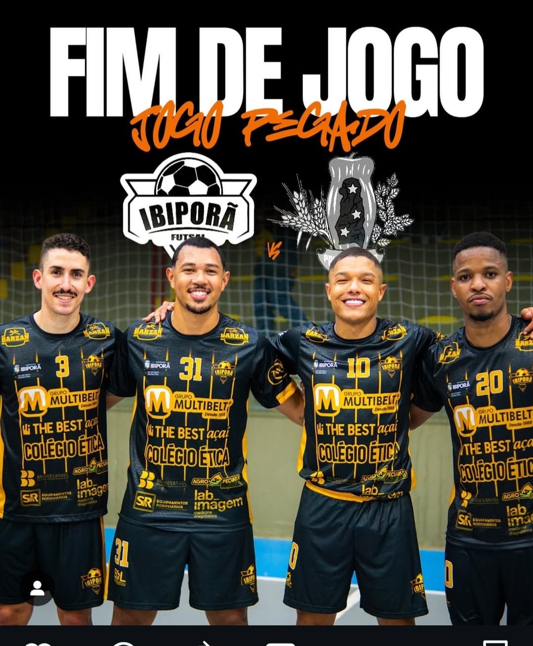 Ibiporã goleia Prudentópolis por 7x2 na Série Bronze do Paranaense