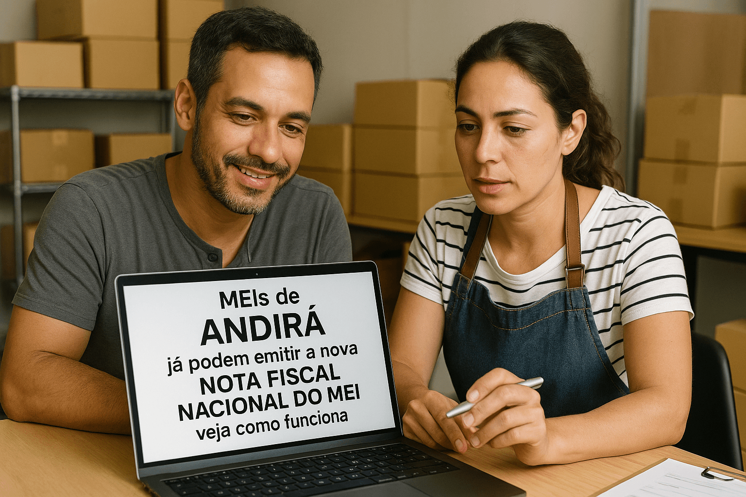 Microempreendedores de Andirá já podem emitir a nova Nota Fiscal Nacional do MEI: veja como funciona