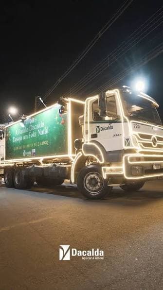 Caravana de Natal da Dacalda traz encanto e entrega de brinquedos em Andirá nesta quinta-feira